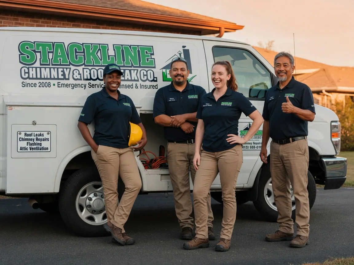Chimney flashing repair company in Woodbury, NY